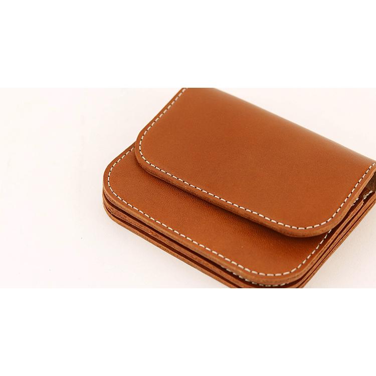 栃木レザー 財布 二つ折り メンズ レディース 日本製  本革 牛革 小銭入れ ギフト プレゼント GIFT |  | 12