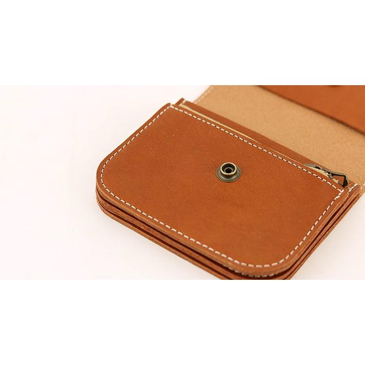 栃木レザー 財布 二つ折り メンズ レディース 日本製  本革 牛革 小銭入れ ギフト プレゼント GIFT |  | 13