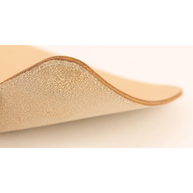 マウスパッド 本革 栃木レザー ヌメ革 マウスパッド オフィス デスク 日本製 ギフト プレゼント ユニセックス エイジング 経年変化 ナチュラルレザー |  | 06