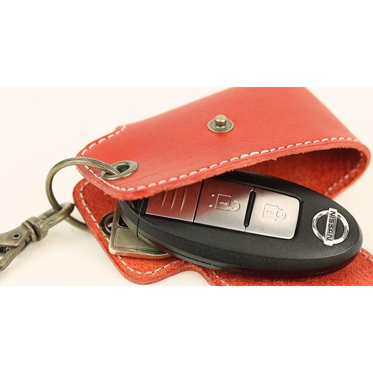 栃木レザー キーケース メンズ レディース 日本製 本革 牛革  スマートキー ギフト プレゼント 人気 GIFT ユニセックス |  | 15