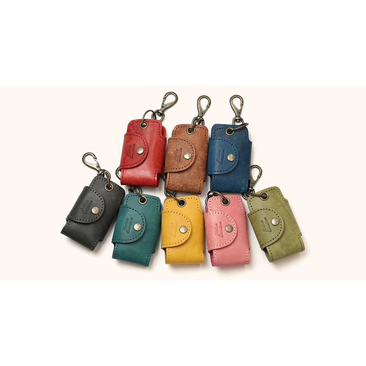 【イタリアンレザー】本革キーケース スマートキー パステル かわいい 日本製 本革 ギフト プレゼント GIFT |  | 17