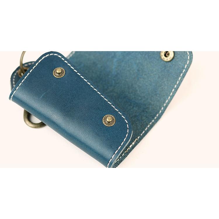 栃木レザー キーケース メンズ レディース 日本製 本革 牛革  スマートキー ギフト プレゼント GIFT ユニセックス |  | 13