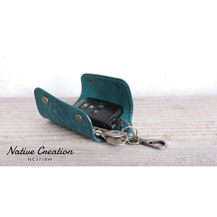 【イタリアンレザー】本革キーケース スマートキー パステル かわいい 日本製 本革 ギフト プレゼント GIFT |  | 10