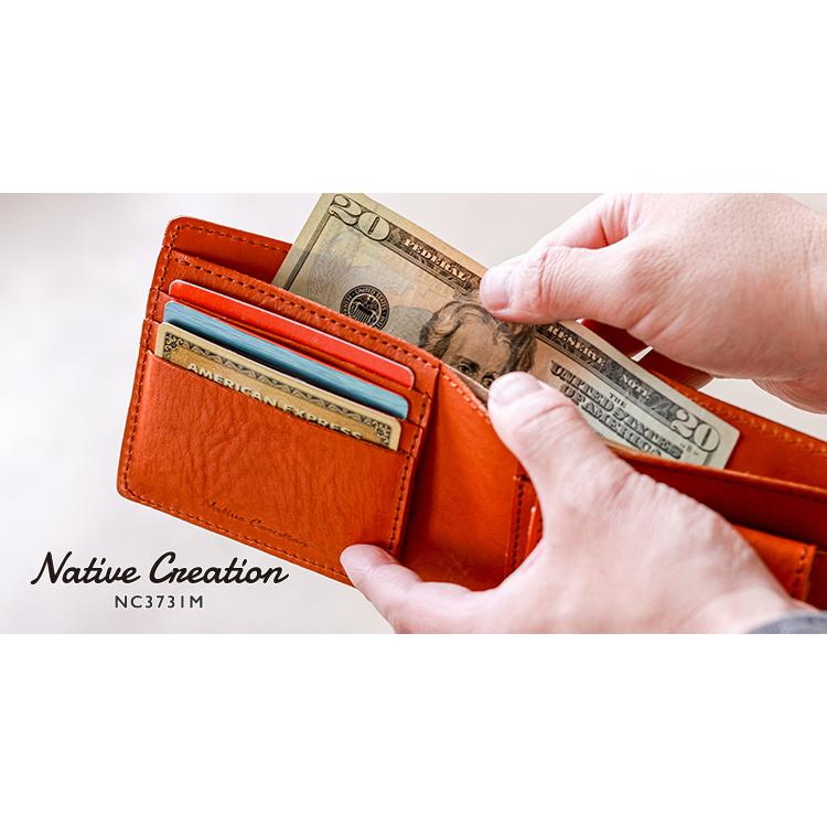 栃木レザー 財布 二つ折り メンズ レディース 日本製  本革 牛革 ソフトシュリンクオイルレザー カード入れ 小銭入れ 札入れ ギフト プレゼント |  | 10