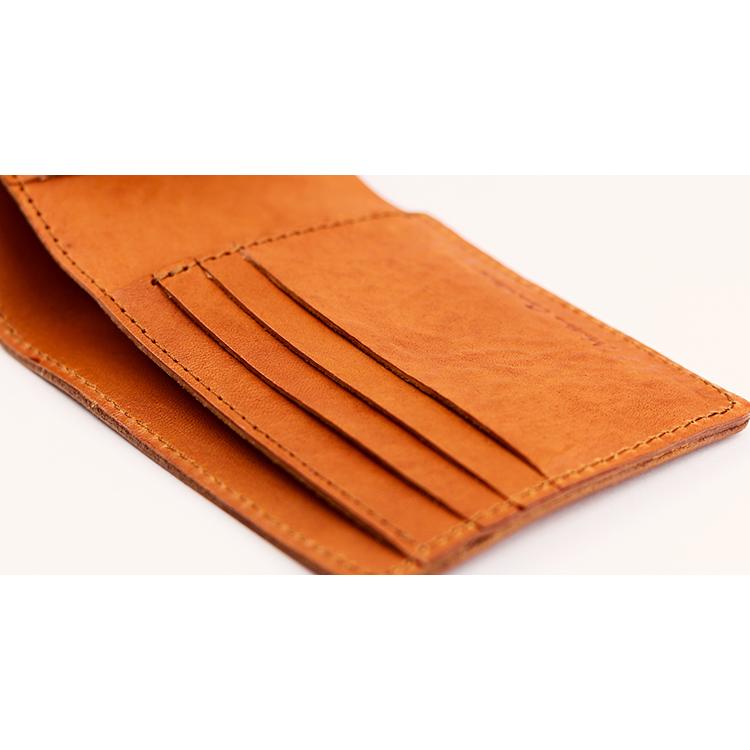 栃木レザー 財布 二つ折り メンズ レディース 日本製  本革 牛革 ソフトシュリンクオイルレザー カード入れ 小銭入れ 札入れ ギフト プレゼント |  | 16