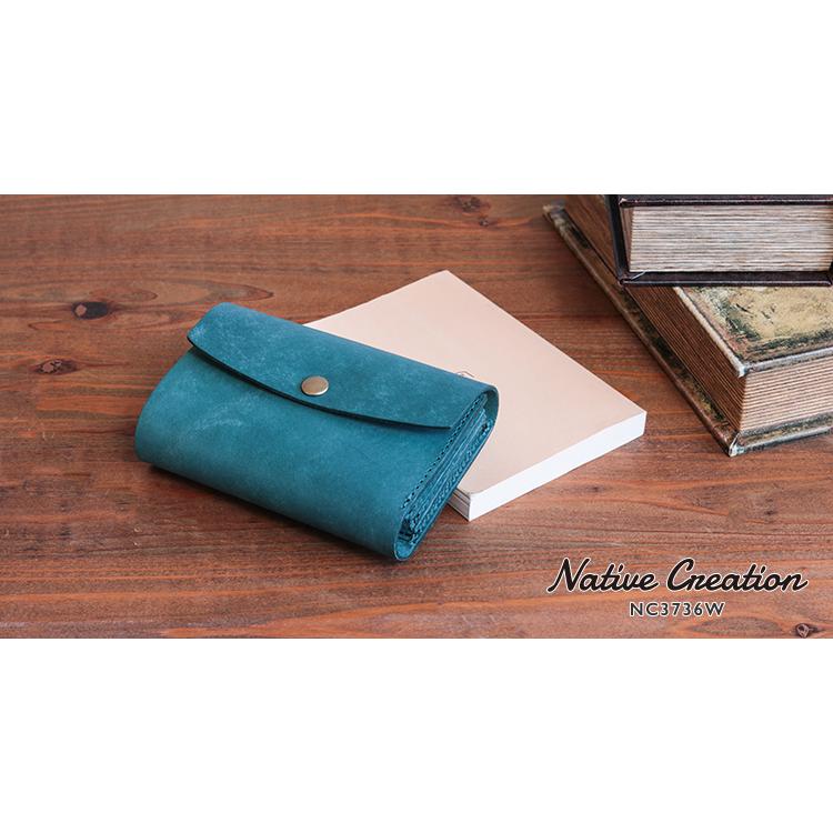 【イタリアンレザー】本革三つ折り財布 札入れ 小銭入れ 日本製 本革 パステル かわいいギフト プレゼント GIFT |  | 10