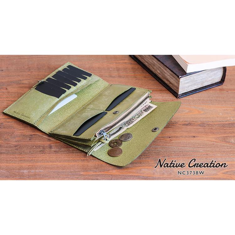 【イタリアンレザー】本革三つ折り長財布 札入れ 小銭入れ 大容量 日本製 本革 パステル かわいいギフト プレゼント GIFT |  | 09