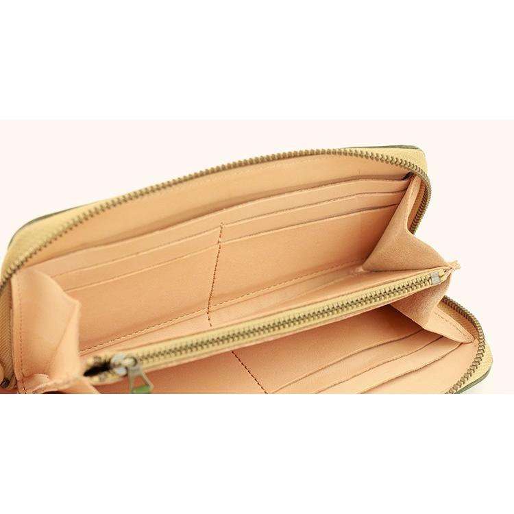 栃木レザー 長財布 財布 メンズ レディース 日本製  本革 牛革 YKK ファスナー ソフトシュリンクオイルレザー 収納 ユニセックス ギフト プレゼント |  | 17