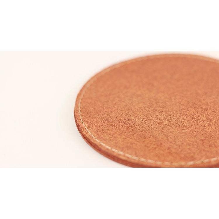 コースター 本革 栃木レザー コースター 撥水加工 日本製 栃木レザー 牛革 おしゃれ ギフト プレゼント GIFT ユニセックス |  | 15