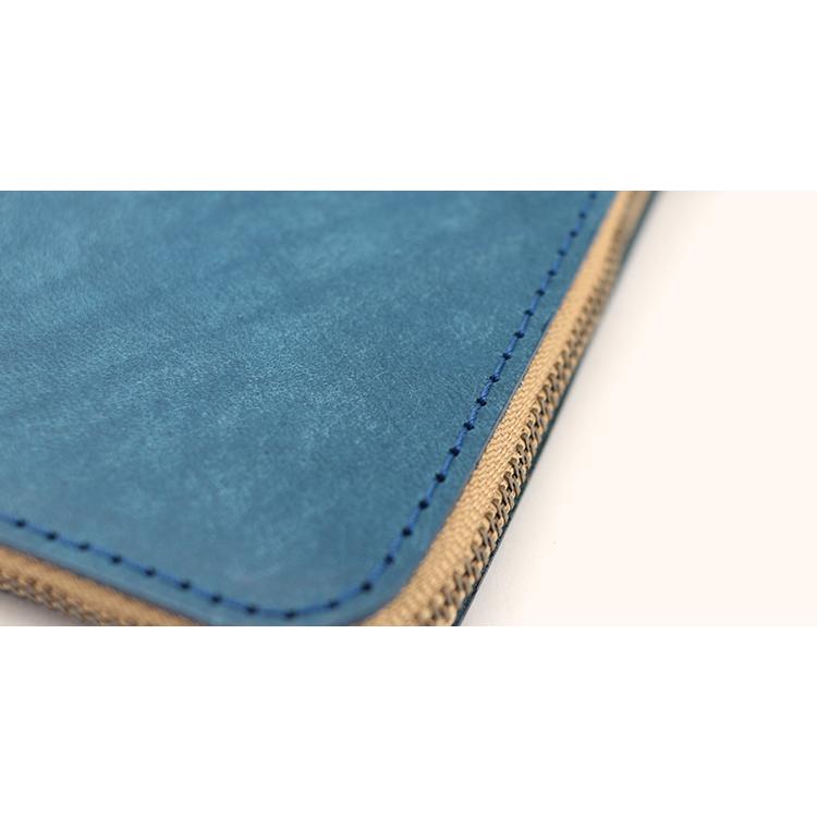 【イタリアンレザー】本革L字ファスナー薄型 ミニ財布 パステル かわいい 小銭入れ カード 小さい うすい 日本製 本革 ギフト プレゼント GIFT |  | 16