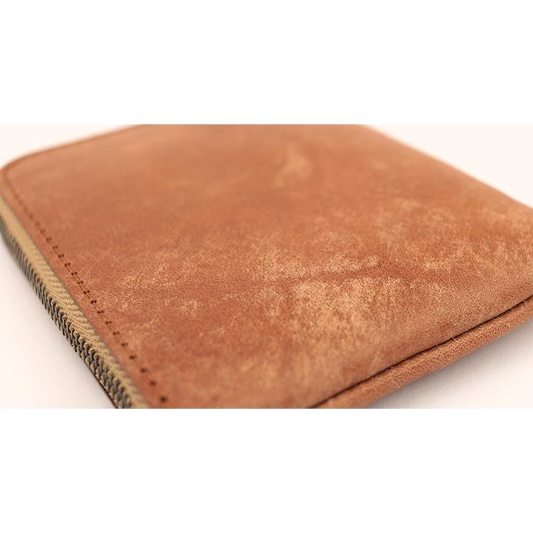 【イタリアンレザー】本革L字ファスナー薄型 ミニ財布 パステル かわいい 小銭入れ カード 小さい うすい 日本製 本革 ギフト プレゼント GIFT |  | 17