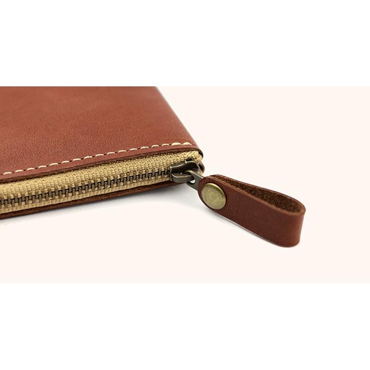 栃木レザー 長財布 財布 L字 ファスナー メンズ レディース 日本製  本革 牛革 YKK  薄い 栃木レザー 小銭入れ カード 札入れ コンパクト ギフト プレゼント |  | 13