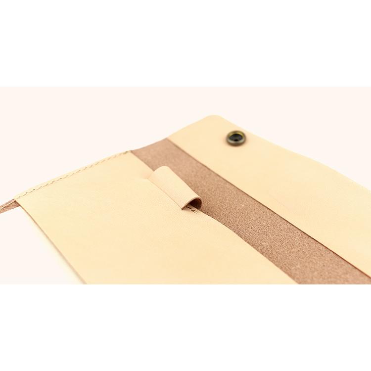 一日手帳カバー 本革 栃木レザー ヌメ革  一日手帳 A6 文庫本サイズ ブックカバー ステーショナリー 日本製 ギフト エイジング  NATURAL |  | 10