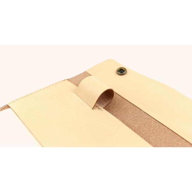 一日手帳カバー 本革 栃木レザー ヌメ革 一日手帳 A6 文庫本サイズ