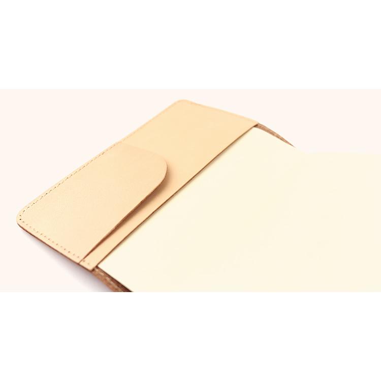 一日手帳カバー 本革 栃木レザー ヌメ革  一日手帳 A6 文庫本サイズ ブックカバー ステーショナリー 日本製 ギフト エイジング  NATURAL |  | 08
