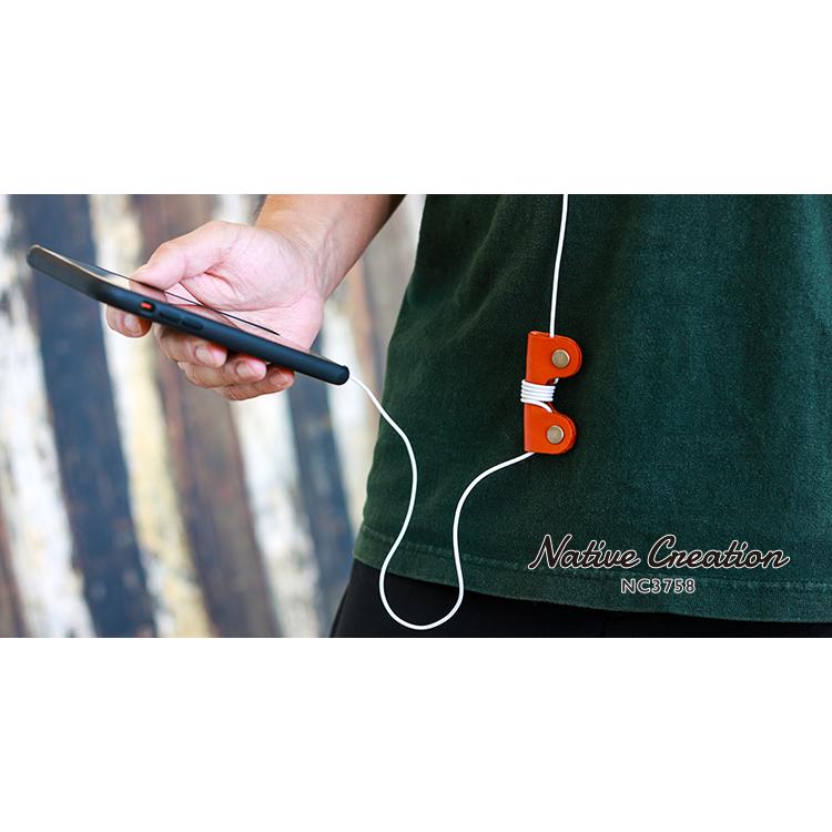 イヤホンコードホルダー 2個セット 本革 栃木レザー コードクリップ 収納 便利 革小物 メンズ レディース ユニセックス 日本製 ギフト プレゼント GIFT |  | 12