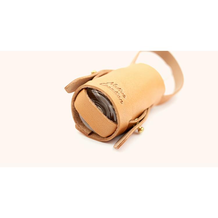 スプレーボトルケース 本革 栃木レザー 携帯用 消毒 スプレー ケース