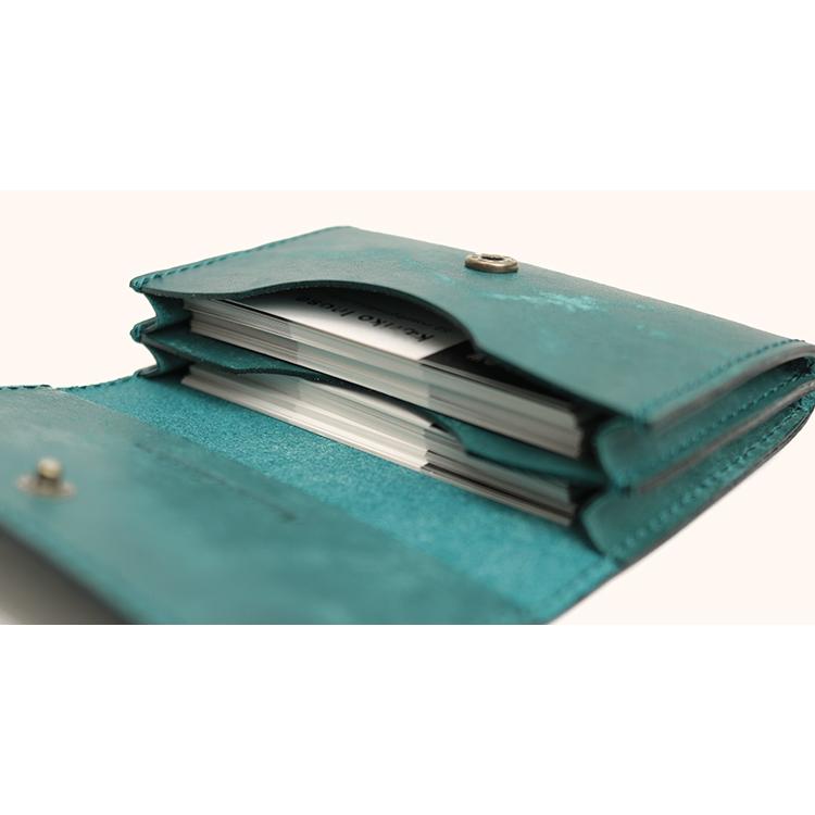 【イタリアンレザー】本革 カードケース 名刺入れ 大容量 日本製 本革 パステル かわいいギフト プレゼント GIFT |  | 18