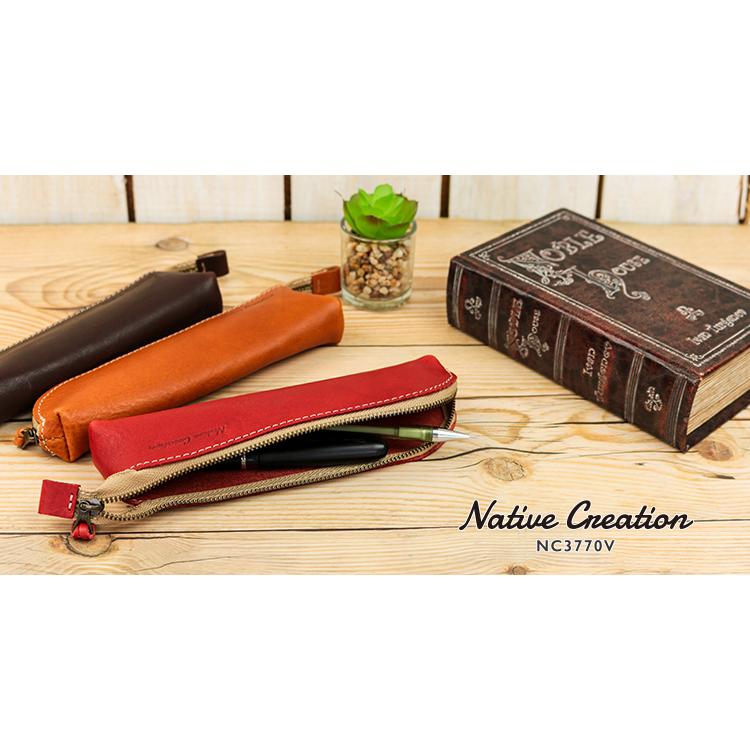 ペンケース 本革 栃木レザー ソフトシュリンクオイルレザー 本革ペンケース 全7色 筆箱 筆記用具 文房具 ステーショナリー 日本製 ギフト プレゼント GIFT |  | 09