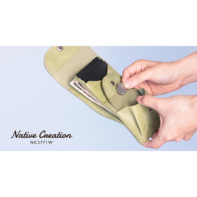 【イタリアンレザー】本革コンパクト財布 ミニ 小さい 日本製 二つ折り 三つ折り パステル かわいいギフト プレゼント GIFT |  | 11