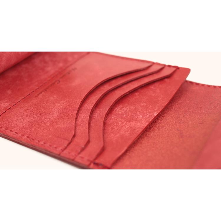 【イタリアンレザー】本革コンパクト財布 ミニ 小さい 日本製 二つ折り 三つ折り パステル かわいいギフト プレゼント GIFT |  | 14