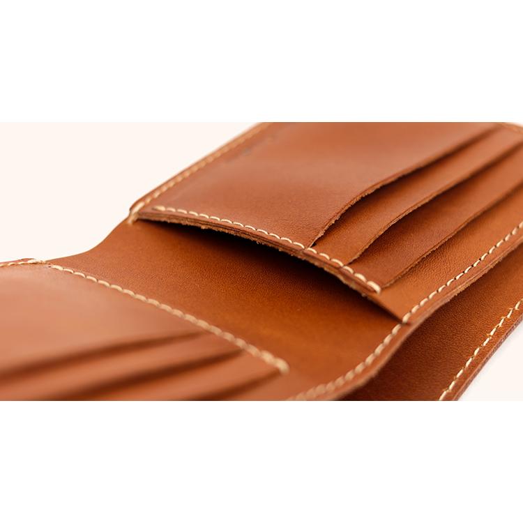 【栃木レザー】本革二つ折り財布 （カード・札入れ用） カード入れ 札入れ シンプル 二つ折り コンパクト 日本製 栃木レザー 本革 ギフト プレゼント GIFT |  | 16