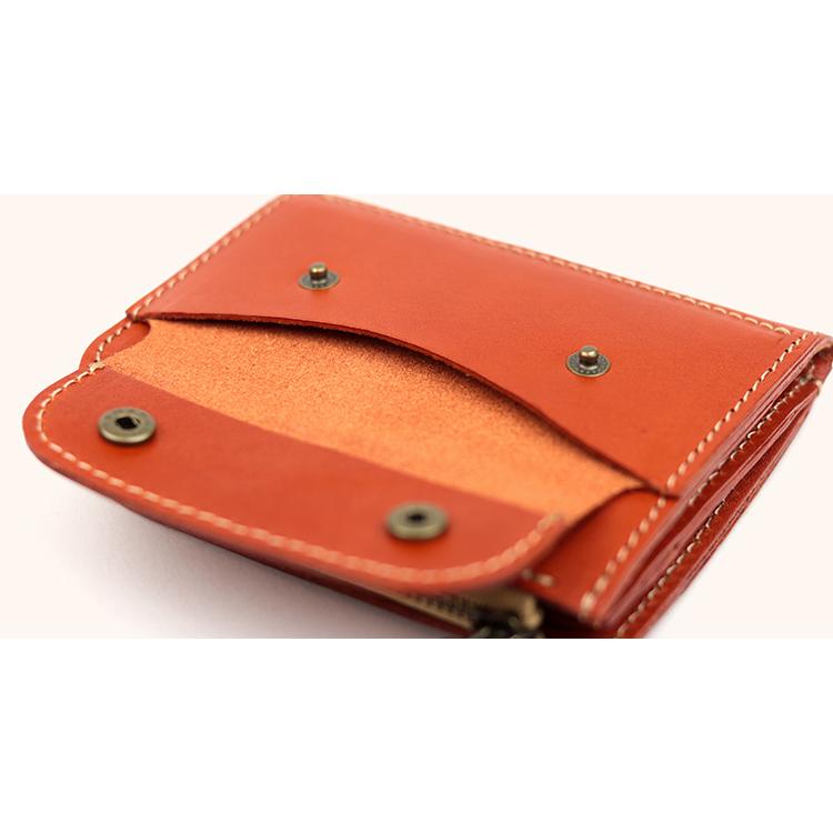 栃木レザー ミニ財布  L字 ファスナー メンズ レディース コンパクト 日本製 本革 牛革 YKK 小銭入れ カード 小さい 札入れ ギフト プレゼント |  | 14