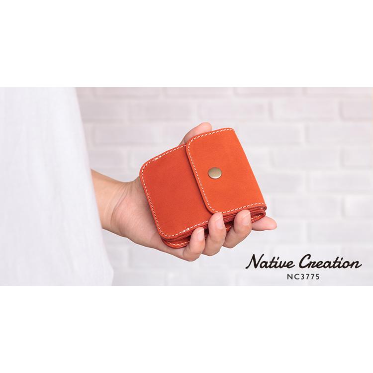 栃木レザー 二つ折り財布  メンズ レディース コンパクト ミニ 日本製 本革 牛革 小銭入れ 外側 カード 小さい 札入れ ギフト プレゼント |  | 11