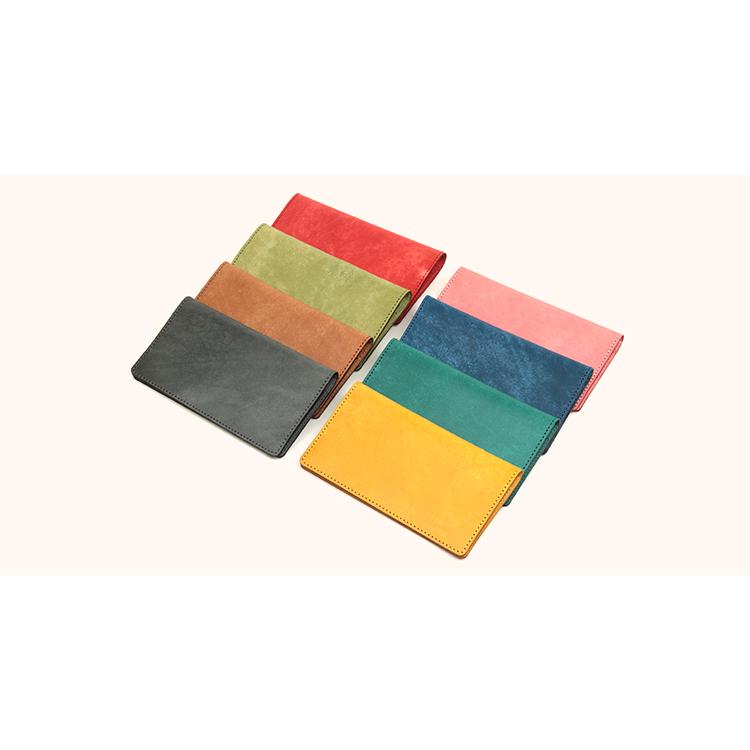 【イタリアンレザー】本革二つ折りスマート長財布 薄い 日本製 本革 パステル かわいいギフト プレゼント GIFT |  | 21