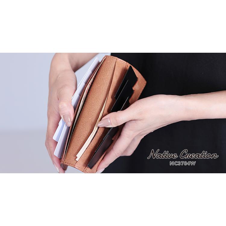 【イタリアンレザー】本革二つ折りスマート長財布 薄い 日本製 本革 パステル かわいいギフト プレゼント GIFT |  | 12