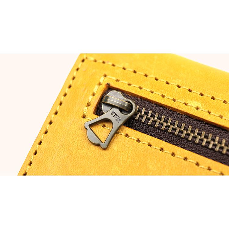 【イタリアンレザー】本革二つ折りスマート長財布 薄い 日本製 本革 パステル かわいいギフト プレゼント GIFT |  | 17