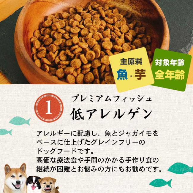 送料無料 ワンコが喜ぶ お試しセット 低アレルゲン プレミアムフィッシュ ドッグフード 北海道 沖縄は送料別 ネイティブドッグyahoo店 通販 Yahoo ショッピング