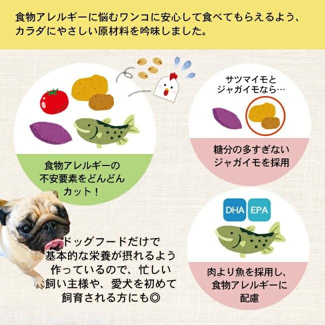 ネイティブドッグ ドッグフード プレミアムフィッシュ 低アレルゲン