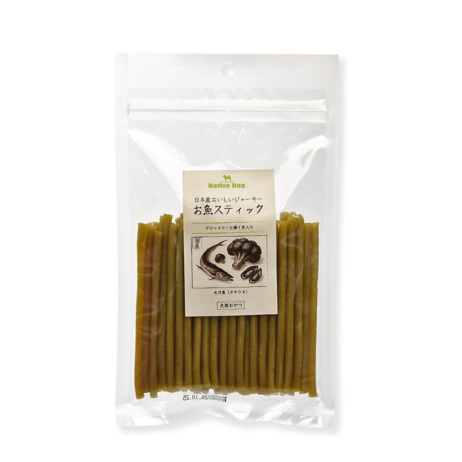 NativeDog 国産 お魚スティック 170g （タチウオ） 「日本産のおいしい