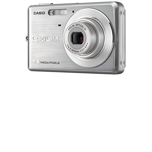 CASIO デジタルカメラ EXILIM (エクシリム) ZOOM シルバー EX-Z77SR(中古品)