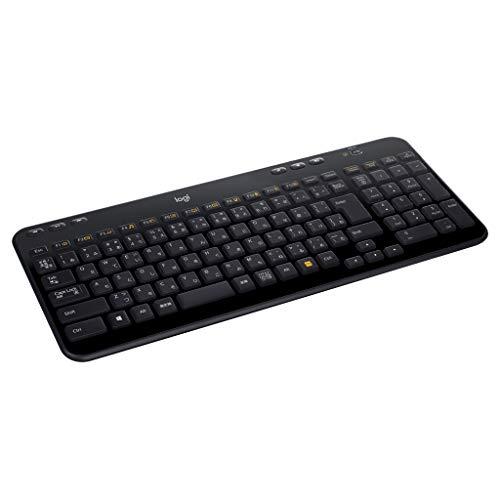 ロジクール ワイヤレスキーボード K360r キーボード ワイヤレス 無線 薄型 (中古品) | 