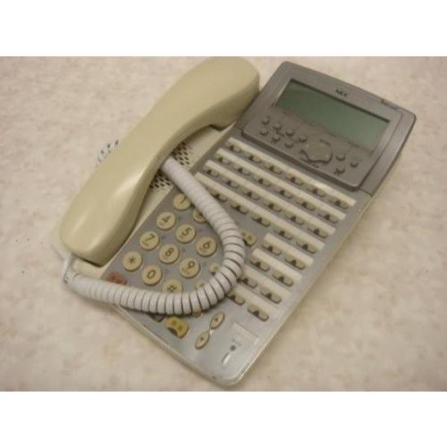 DTR-32KH-1D(WH) NEC Aspire Dterm85 32ボタン 漢字表示＆電子電話帳対応電話機((中古品)