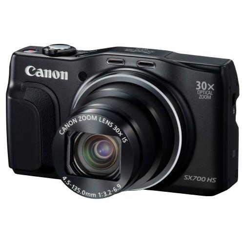 Canon デジタルカメラ Power Shot SX700 HS ブラック 光学30倍ズーム