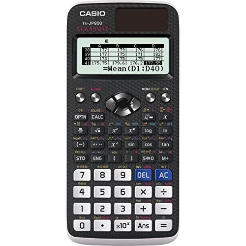 カシオ 関数電卓 高精細・日本語表示 関数・機能700以上 fX-JP900-N(中古品)