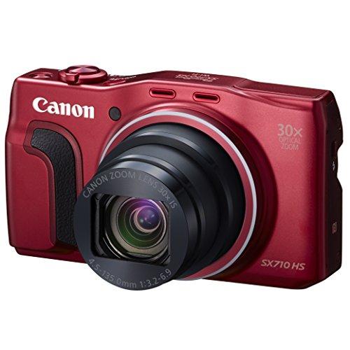 Canon デジタルカメラ PowerShot SX710 HS レッド 光学30倍ズーム