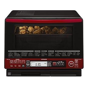 【中古品】スチームオーブンレンジ MRO-SS8-R [31L]　赤色　日立製 日立 スチームオーブンレンジ ヘルシーシェフ 31L レッド MRO-SS8 R