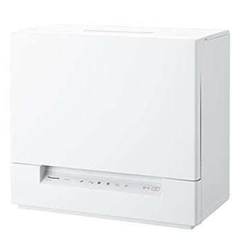パナソニック 食器洗い洗浄機 スリムサイズ ホワイト NP-TSK1-W (配送のみ設置不(中古品) | 