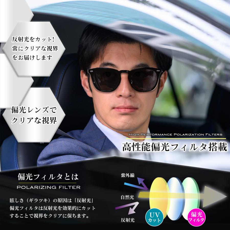 サングラス 偏光 調光 偏光サングラス スポーツ 釣り 運転 ドライブ ゴルフ アウトドア uvカット uv 30代 40代 50代 メンズ｜natsumikan-shop｜08