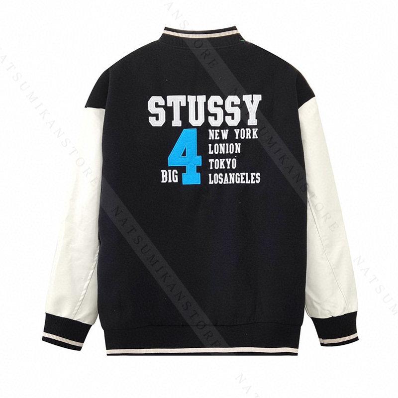 STUSSY "BIG4" varsity jacket Vintage 1997 ステューシー スタジャン ジャケット メンズ レディース