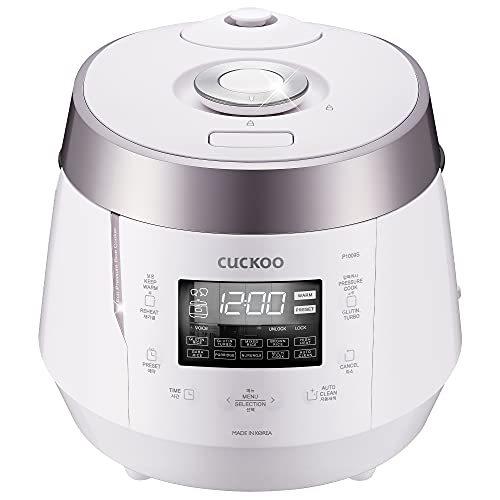 【完売】  CRP-P1009SW Cuckoo 120V Whit Cooker%カンマ% Rice Pressure Electric Cup 10 その他キッチン家電