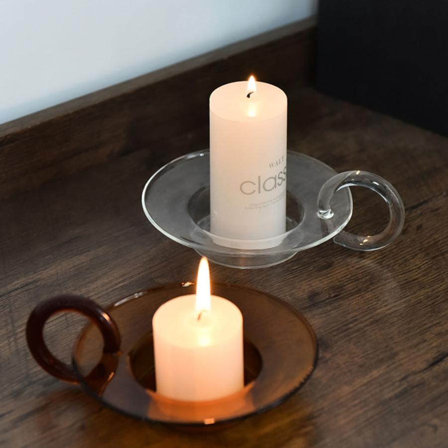 キャンドルホルダー ガラス おしゃれ かわいい 可愛い パロサント