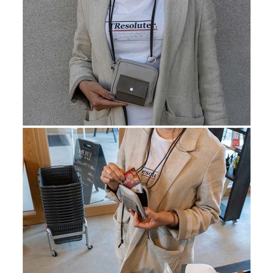 マルチケース 日本製 ポーチ スマホ収納機能 カードケース ミニ財布