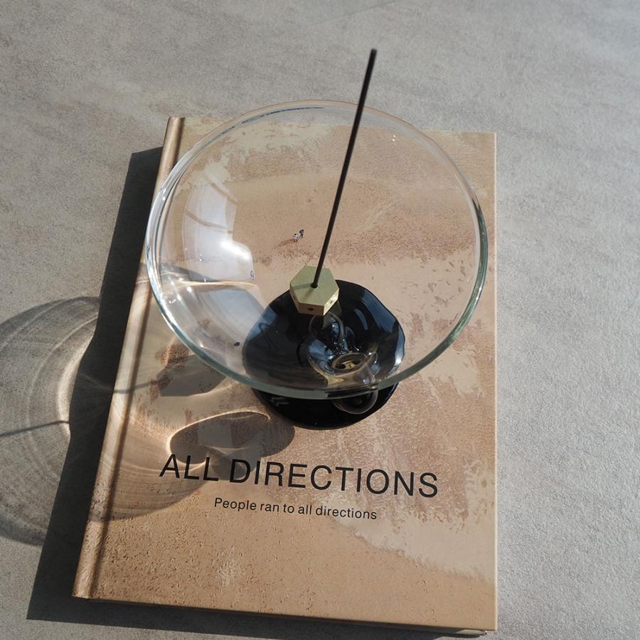 お香立て お香たて インセンスホルダー インセンストレー ガラス