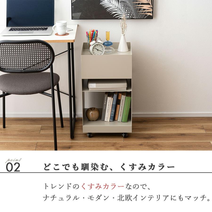 サイドテーブル ワゴン テーブルワゴン サイドワゴン キャスター付き