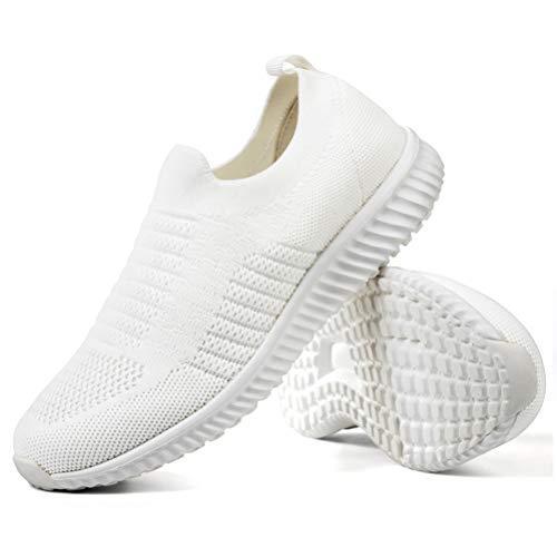 おまけ付 Akk ウォーキングシューズ ホワイト カラー 6 5 サイズ Us 軽量テニススニーカー 低反発素材 スリップオン レディース その他シューズ Tckaccountants Com Au